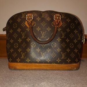 Vintage Louis Vuitton Monogram Alma MM purse